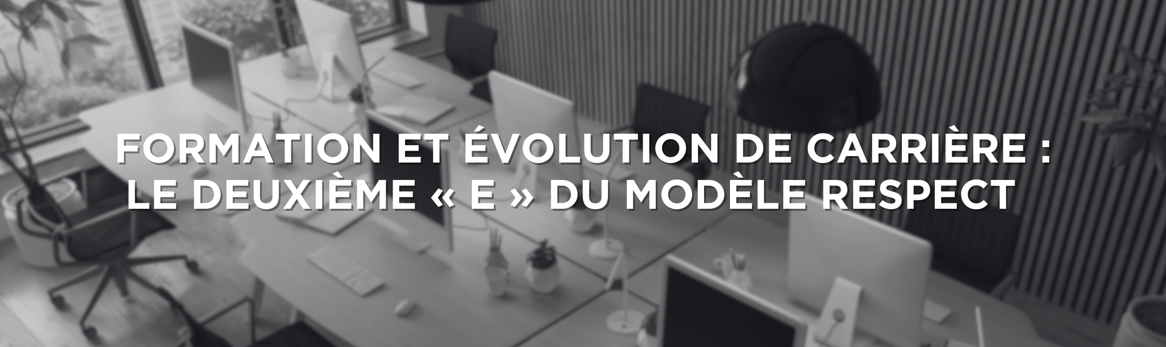 Formation et évolution de carrière : le deuxième « E » du modèle RESPECT